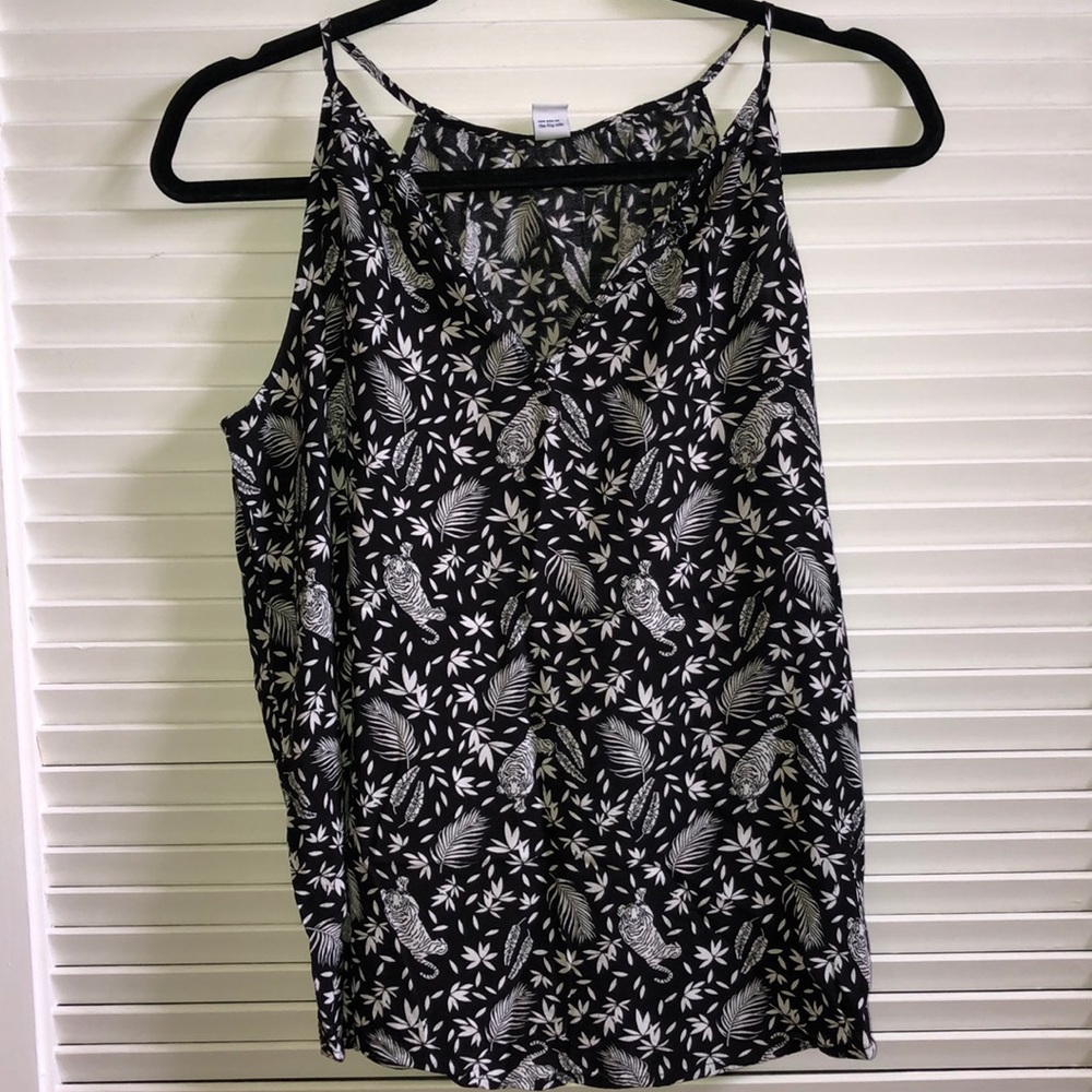 Tiger pattern Old Navy tank top